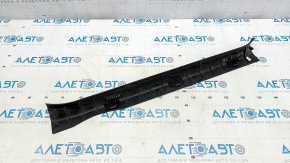 Door sill trim front right inner Toyota Camry v55 15-17 usa black, broken fastening, worn