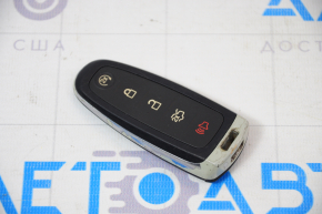 Ford Escape MK3 13-19 smart key 5 buttons, peeling chrome