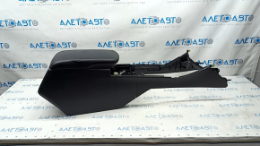 Console central armrest Toyota Avalon 13-18 leather black, scratches