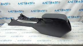 Console central armrest Toyota Avalon 13-18 leather black, scratches