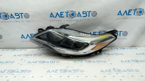 Headlight front left Toyota Avalon 13-15 bare halogen, cobweb, for polishing, sand