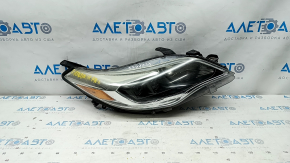 Headlight front right Toyota Avalon 13-15 bare halogen, cobweb, for polishing, sand