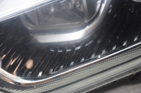 Headlight front left complete Ford Escape MK3 17-19 rest, xenon+led, light, sand, peeling varnish, scratches, chip