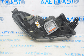 Headlight front left complete Ford Escape MK3 17-19 rest, xenon+led, light, sand, peeling varnish, scratches, chip