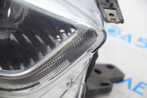 Front right headlight complete Ford Escape MK3 17-19 rest, xenon+led light, sand, chips