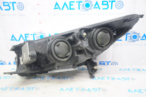 Front right headlight complete Ford Escape MK3 17-19 rest, xenon+led light, sand, chips