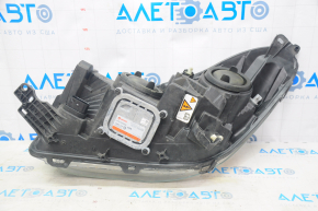 Front right headlight complete Ford Escape MK3 17-19 rest, xenon+led light, sand, chips