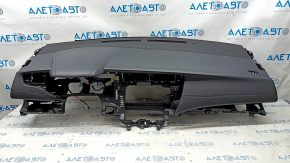 Dashboard front panel with AIRBAG Toyota Avalon 13-18 leather black
