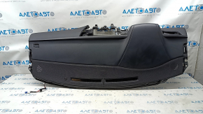 Dashboard front panel with AIRBAG Toyota Avalon 13-18 leather black