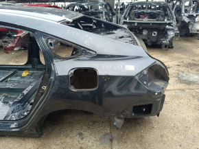 Quarter wing rear left Honda Civic X FC 16-21 4d blue, on body, bump