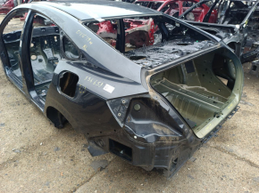 Quarter wing rear left Honda Civic X FC 16-21 4d blue, on body, bump