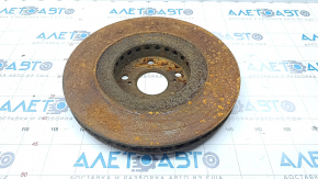 Front left brake disc Lexus RX300 RX330 RX350 RX400h 04-09 type 2 320/27mm rusty