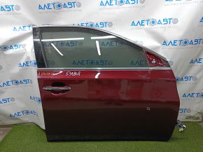 Door assembly front right Toyota Avalon 13-18 keyless, red 3T0, butt