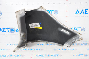Rear bare bumper left Ford Escape MK3 17-19 rest white, broken fastener