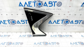 Window blind glass rear left Infiniti QX30 17 - broken fasteners, scratches