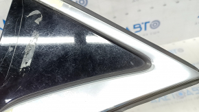 Window blind glass rear left Infiniti QX30 17 - broken fasteners, scratches