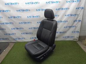 Driver's seat Toyota Avalon 13-18 with airbag, electric, heated, leather black