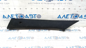 Front pillar trim left Infiniti QX30 17- black, without plug, for cleaning