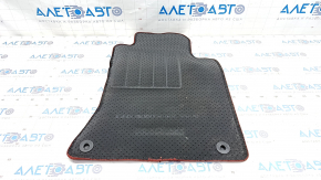 Carpet interior front left Infiniti QX30 17- cloth black, with red edging, for cleaning