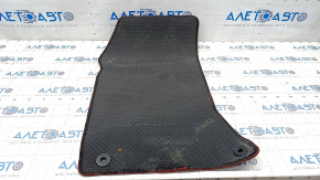 Carpet interior front right Infiniti QX30 17- cloth black, with red edging, for cleaning