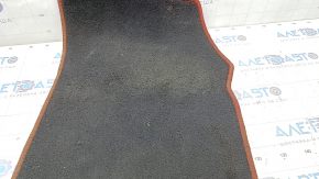 Carpet interior front right Infiniti QX30 17- cloth black, with red edging, for cleaning