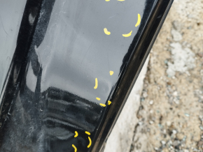 Quarter wing rear left Infiniti QX30 17- black, on the body, bumps, dented