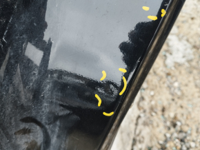 Quarter wing rear left Infiniti QX30 17- black, on the body, bumps, dented