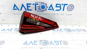 Inner taillight trunk lid left Infiniti QX30 17- scratches