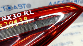 Inner taillight trunk lid left Infiniti QX30 17- scratches