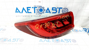Light outer wing left Infiniti QX30 17- scratches