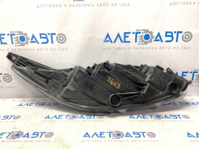 Headlight front left bare Ford Fiesta 14-19 rest dark, for polishing