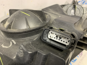 Headlight front left bare Ford Fiesta 14-19 rest dark, for polishing
