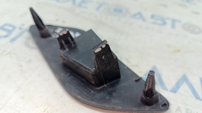 Front bumper headlight washer plug right Audi A6 C7 12-15 without washer, broken fastener