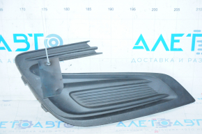 Front bumper grille left Buick Encore 17-19 without fog lights, structure, broken fastener