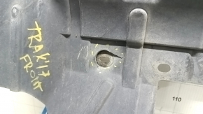 Front bumper protection Chevrolet Trax 15-22 cracks, worn
