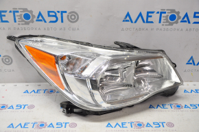 Headlight front right Subaru Forester 14-16 bare SJ prerest, halogen, for polishing