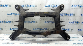 Rear subframe BMW X3 F25 11-17 rusty, 2 silent parts cracked
