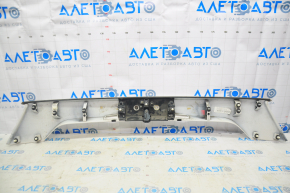 Upper trunk door molding with Ford Escape MK3 emblem 17-19 rest, under camera, emblem mount broken