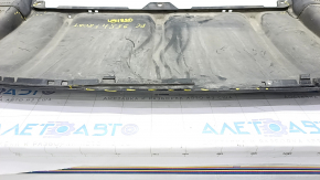 Front bumper lip Porsche Cayenne 958 11-14 structure, scratches, pressed, breaks, cracks