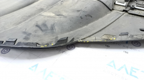 Front bumper lip Porsche Cayenne 958 11-14 structure, scratches, pressed, breaks, cracks