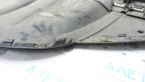 Front bumper lip Porsche Cayenne 958 11-14 structure, scratches, pressed, breaks, cracks