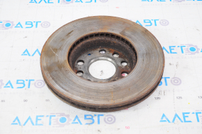 Front right brake disc VW Jetta 11-18 USA 288/24mm rusty