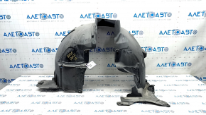 Front right fender liner Infiniti QX30 17 - broken fasteners, missing cover