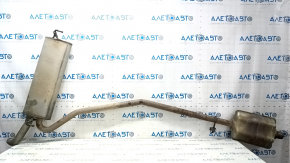 Muffler rear part with barrel Chevrolet Trax 19-21 LUV