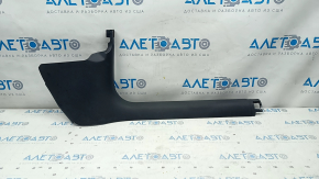 Door sill trim inner front right Audi A6 C7 12-18 black, scratches, broken fastener