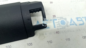 Door sill trim inner front right Audi A6 C7 12-18 black, scratches, broken fastener