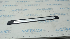 Door sill outer front left Audi A6 C7 12-18 with chrome, scratches