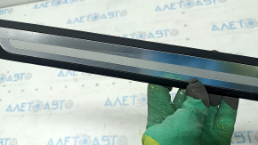 Door sill outer front left Audi A6 C7 12-18 with chrome, scratches