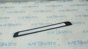 Door sill trim outer front right Audi A6 C7 12-18 with chrome, scratches, broken fastener