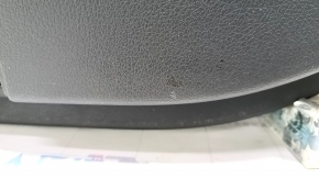Door trim card rear right Mercedes W167 GLE 350 450 20-23 beige leather, glossy brown insert, Burmester, without curtain, scratches, dry-cleanable